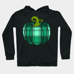 Green Plaid Pumpkin Hoodie